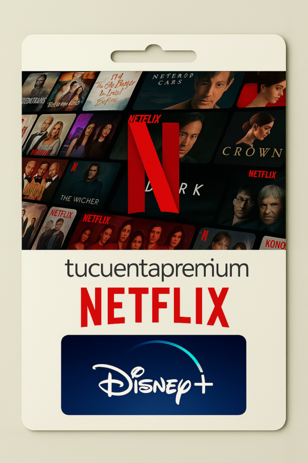 Combo Netflix  +  Disneyplus Estandar
