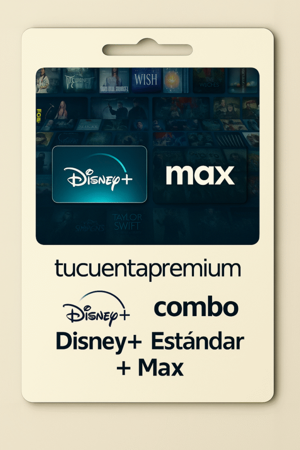 Combo Disneyplus estandar  +  Max