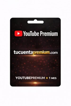 Youtube premium x un mes