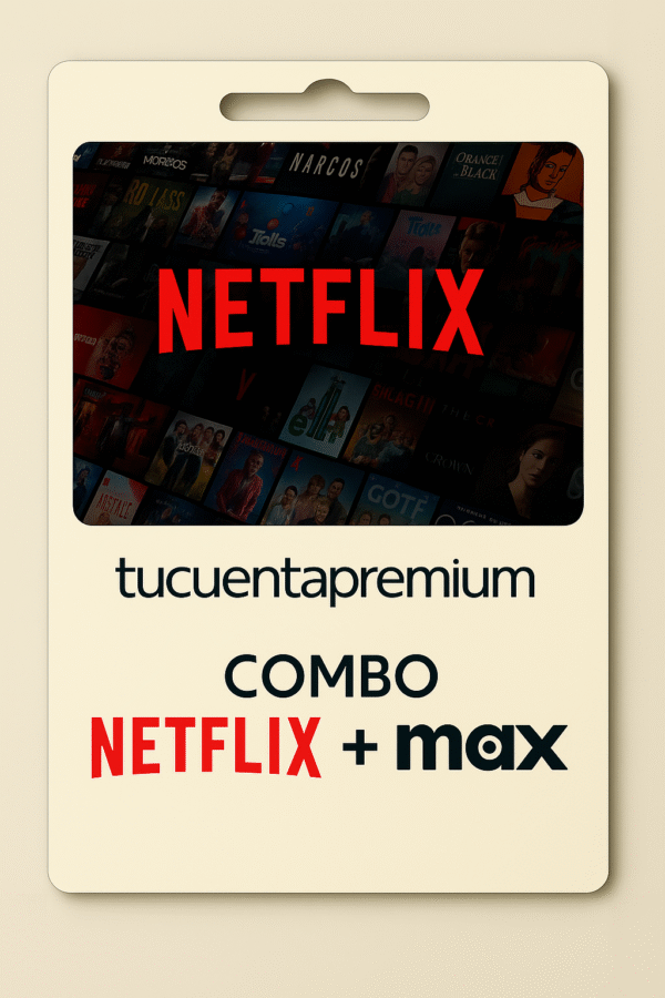 Combo Netflix + Max