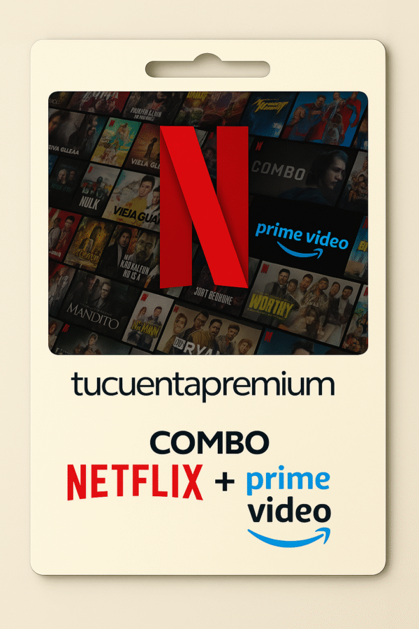 Combo Netflix + prime video