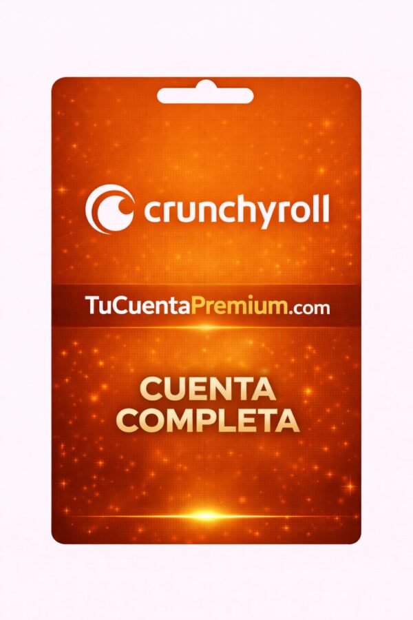 Crunchyroll Cuenta completa