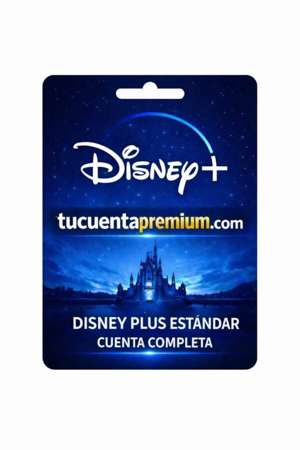 d completa Disney plus estandar cuenta completa