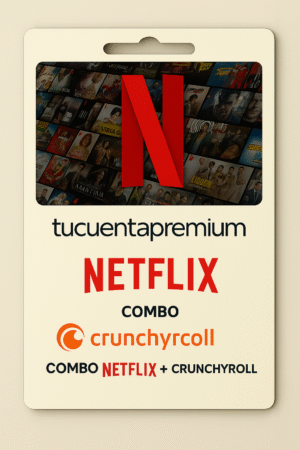 Combo Netflix + Crunchyroll