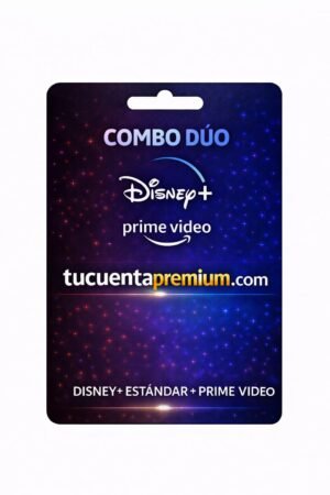 Combo Disneyplus estandar + Prime video