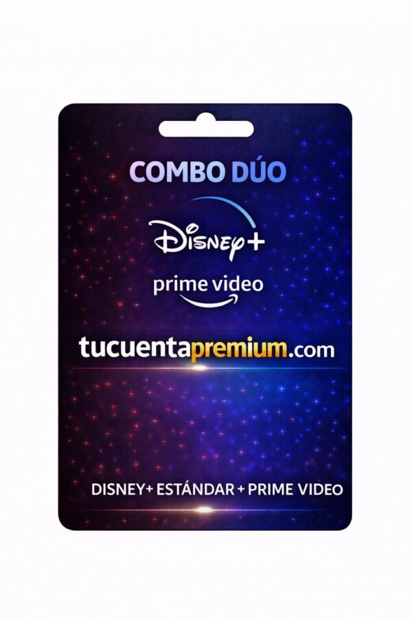 Combo Disneyplus estandar + Prime video