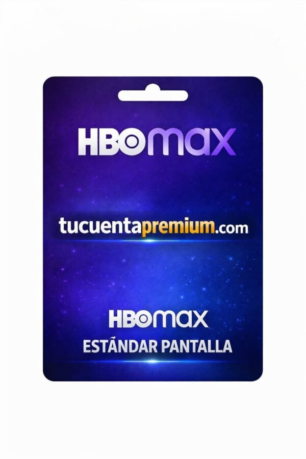 HBOMAX estandar pantalla original