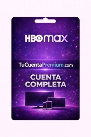 HBOMAX estandar cuenta completa