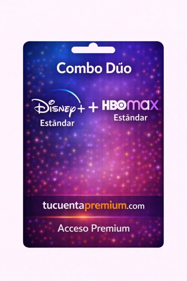 hbo maxgg Combo Disneyplus estandar + HBOmax