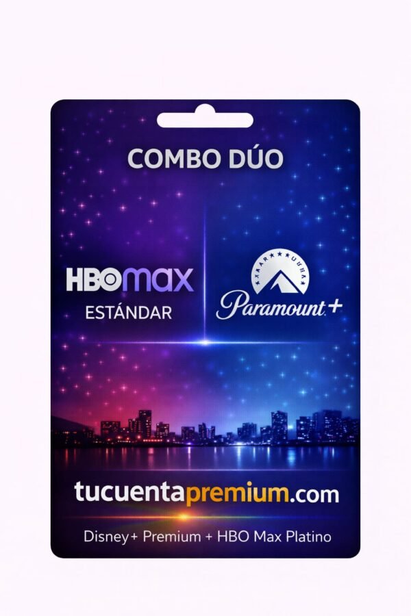 Combo HBOmax + Paramount+