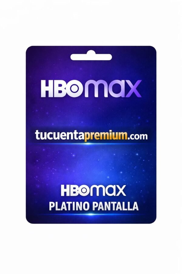 hbo HBOMAX platino pantalla x 30dias