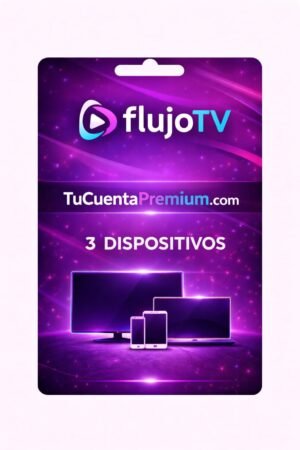 Flujo tv  3 dispositivos