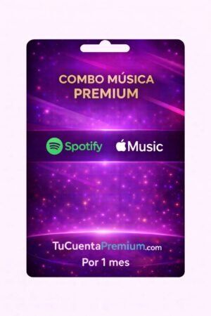 Combo musica premium Spotify premium  - Apple music